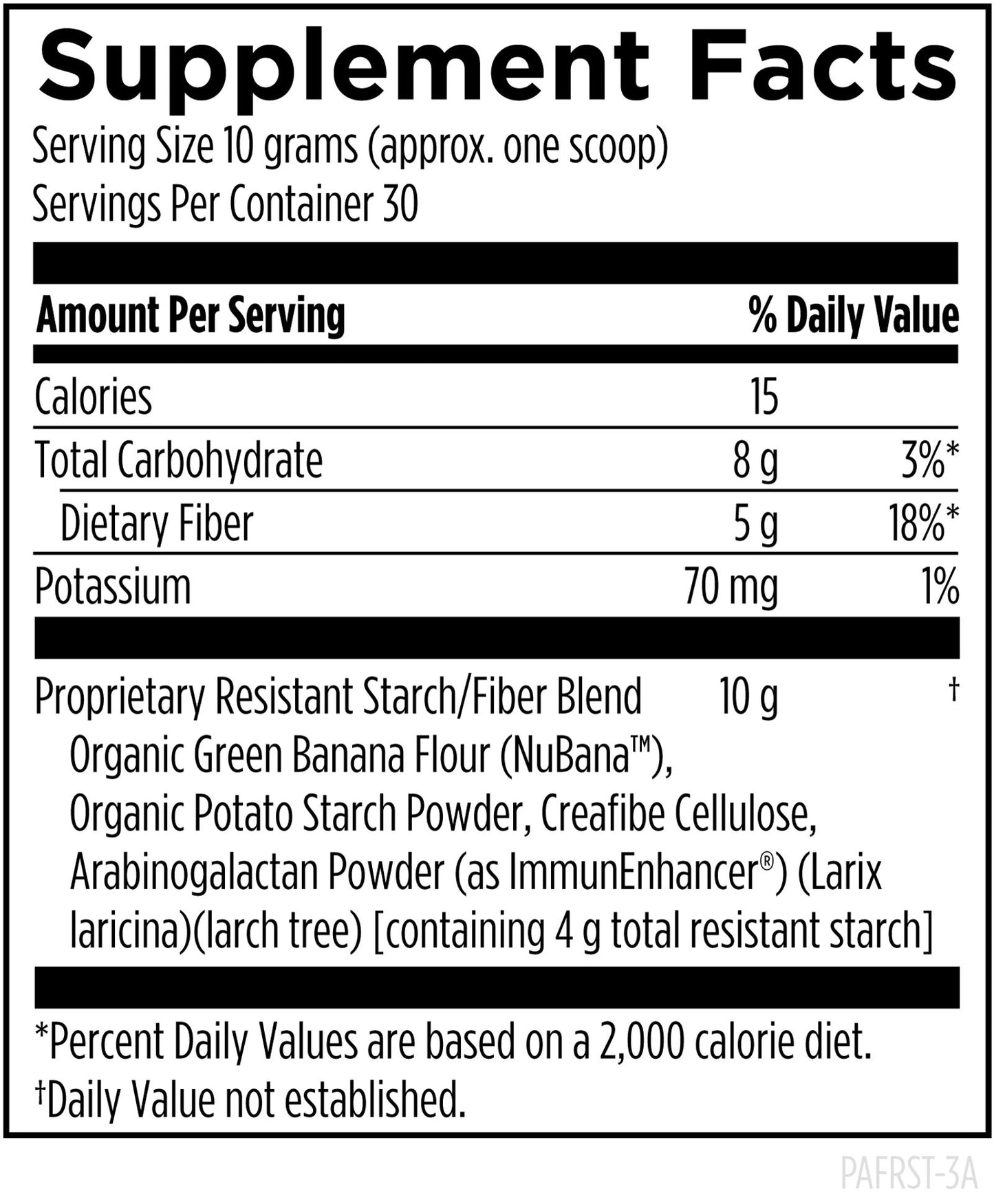 Fiber Prebiotic Complete RS (Formerly PaleoFiber RS)