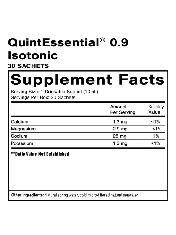 Quicksilver Quintessential 0.9 sachets, 30ct