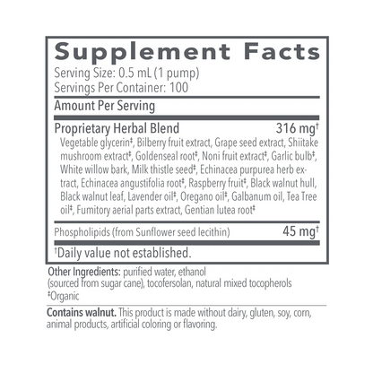 Biocidin LSF Liposomal Formula Liquid 1.7oz SF