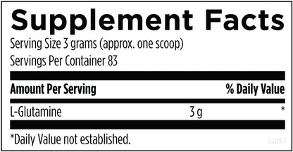 L-Glutamine Powder 8.8oz