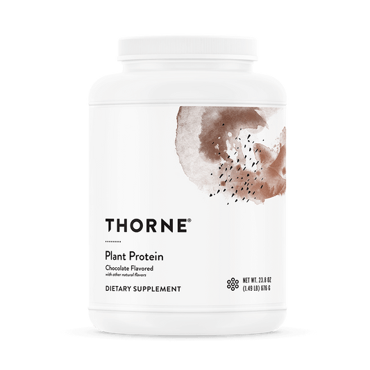 Thorne Plant Protein Powder CHOCOLATE, 23.8oz
